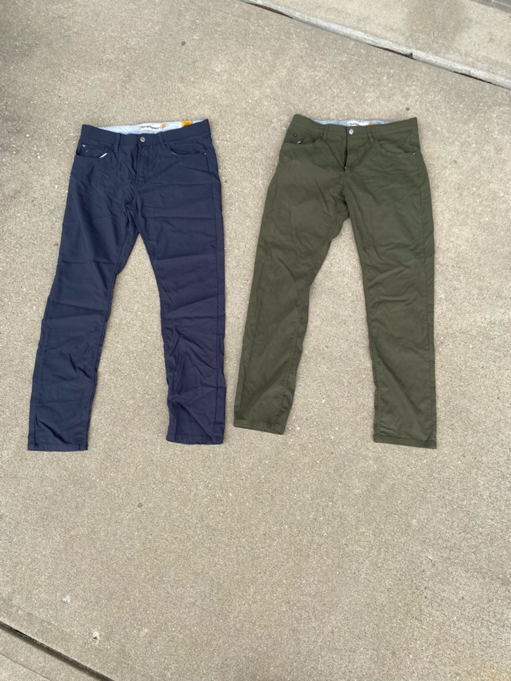 Tailor Vintage Navy Slim Casual Pants